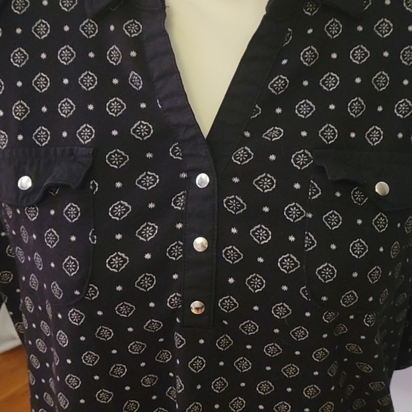 Croft & Barrow knit top with collar Size XL - Picture 2 of 6